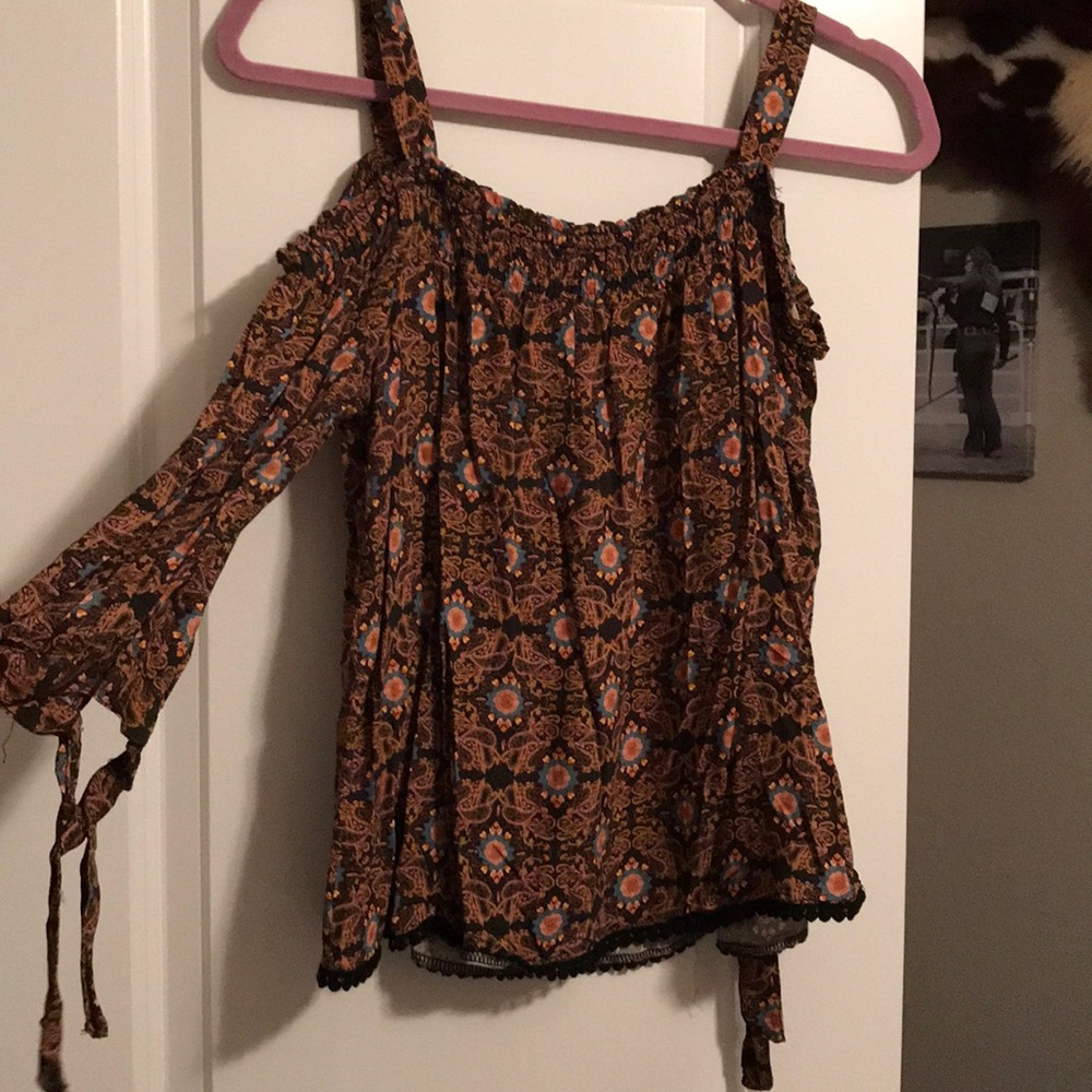 Off the shoulder shirt